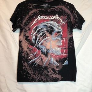 Metallica distressed vintage tee